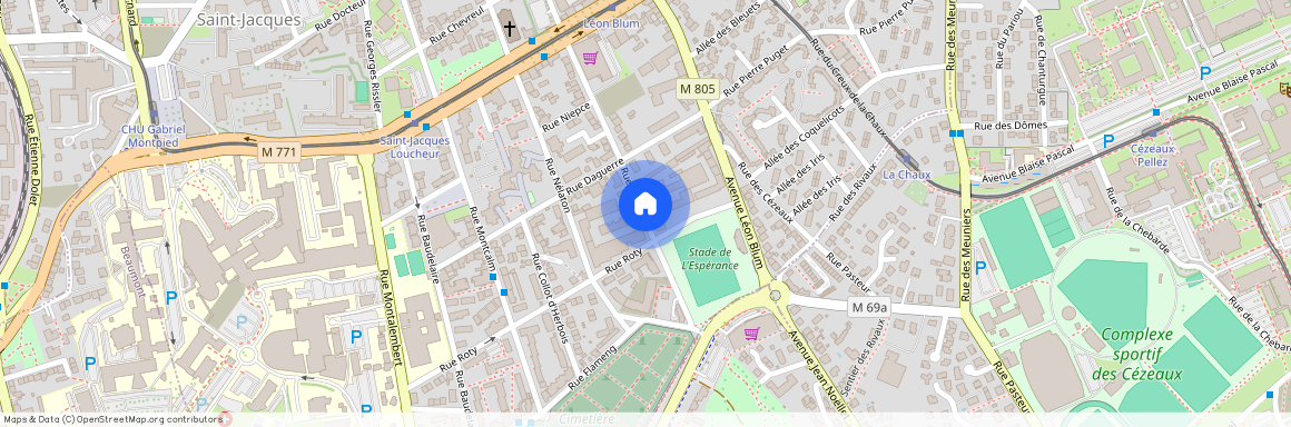 37 Rue Corot, 63000 Clermont-Ferrand, France