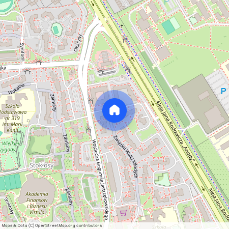 Związku Walki Młodych 22, Warszawa, Ursynów