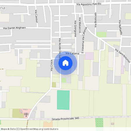 Casapesenna, Via De Gasperi