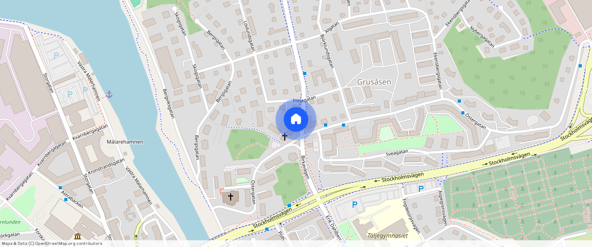 Birkavägen **, Södertälje Centrum