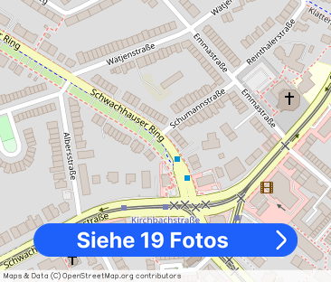 Schwachhausen: ruhige 3 Zi. Wohnung m. 2 Balkonen, EBK, Abstellraum... - Foto 1