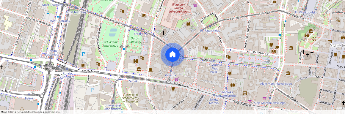 ul. Gwarna, Centrum, Stare Miasto, Poznań, wielkopolskie