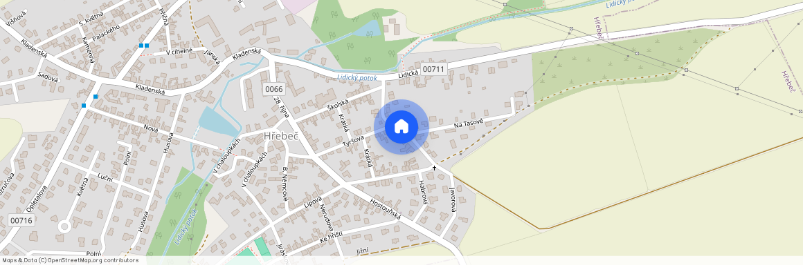 V háji, Hřebeč, okres Kladno