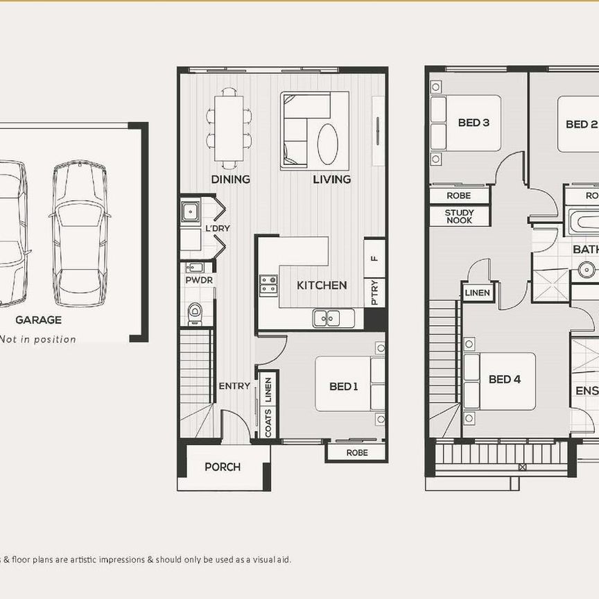 NEAR NEW 4-BEDROOM 2-STOREY TOWNHOUSE WITH STUDY NOOK - Photo 2