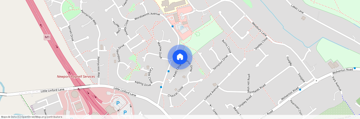 Keats Close, Newport Pagnell, MK16