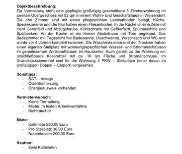 3 Zimmer Wohnung ab 01.02.2026 - Photo 1