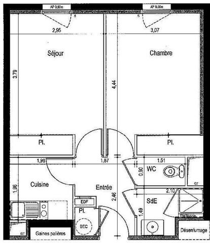 Appartement 2 pièces - - Photo 3