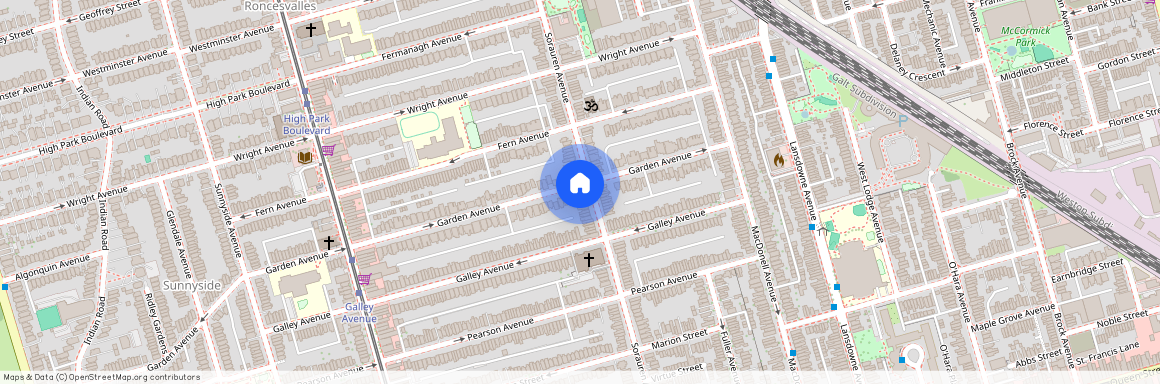 63 Garden Avenue #Main, Toronto, Roncesvalles