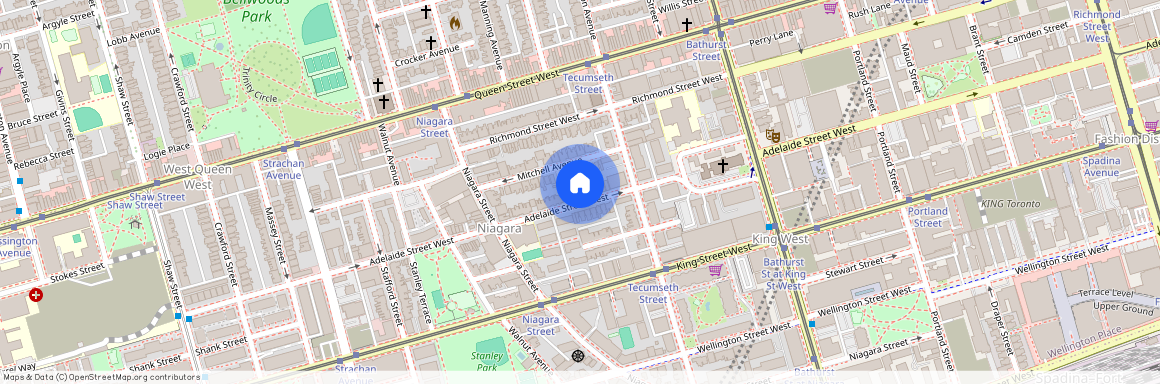 700 Adelaide Street Unit# Bsmnt, Toronto