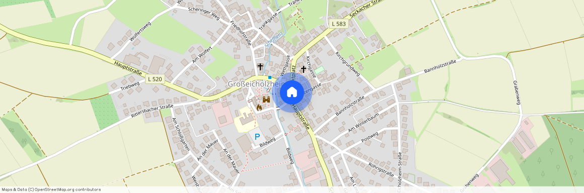 74743, Seckach  Großeicholzheim