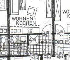 Schön geschnittene 2-Zimmer-Wohnung mit Balkon für junge Mieter - Photo 1