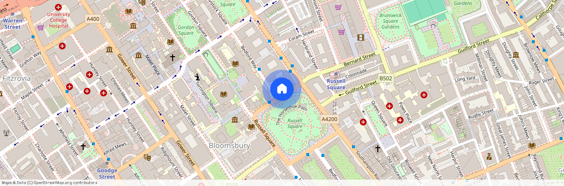 Russell Square, London, WC1B 5ER