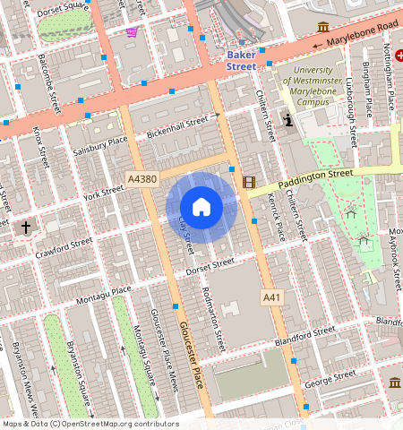 Montagu Mansions, W1U, London