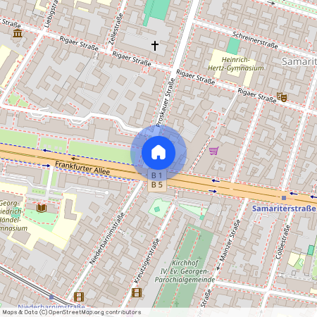 Proskauer Straße 1, 10247 Friedrichshain-Kreuzberg - Friedrichshain