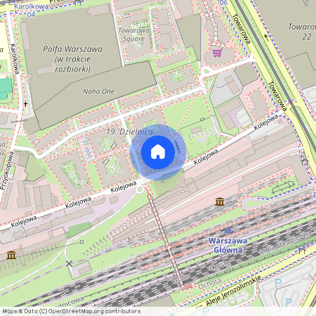 ul. Kolejowa, Czyste, Wola, Warszawa, mazowieckie