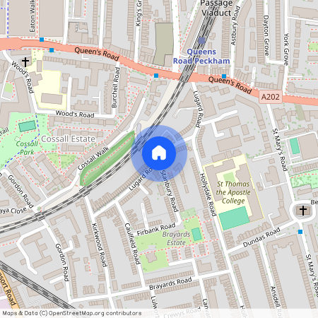 Lugard Road, London, SE15