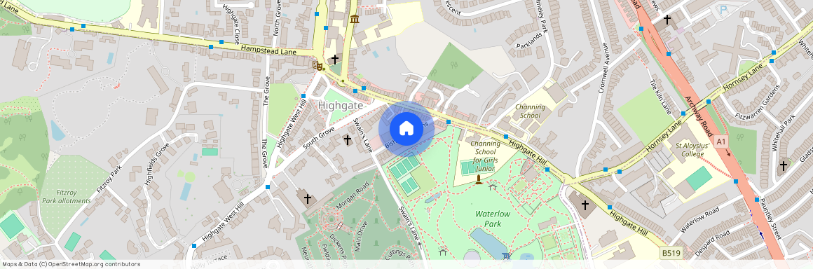 Bisham Gardens, London, N6