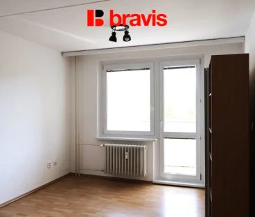 Pronájem bytu 1+1, Brno - Bystrc, lodžie, šatna, částečně zařízený,... - Fotografie 4