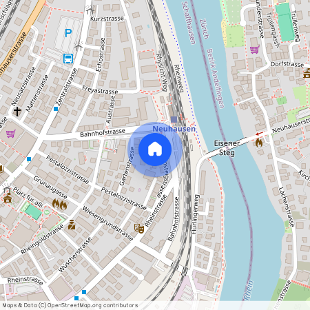 8212, Neuhausen am Rheinfall, Bahnsteigstrasse, 11