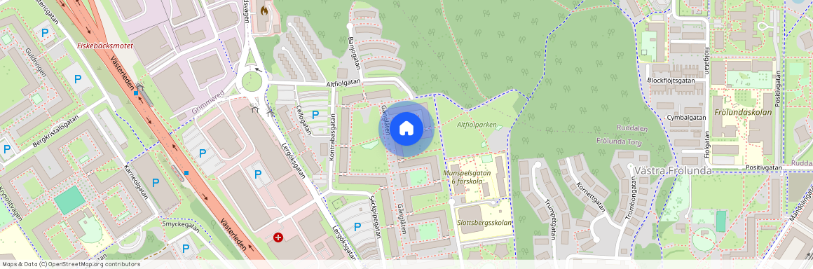 Västra Frölunda, Göteborg, Västra Götaland, Gånglåten 51