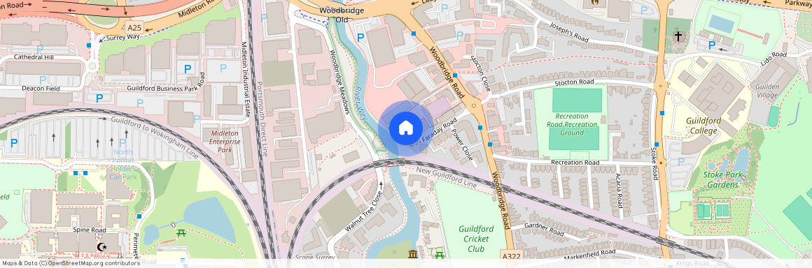 Faraday Road, Guildford, Surrey, GU1