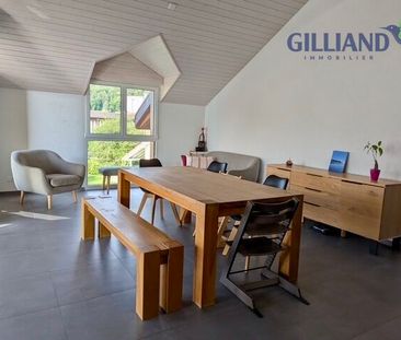 For rent 4.5 room apartment with mezzanine in Granges-Marnand - Photo 2