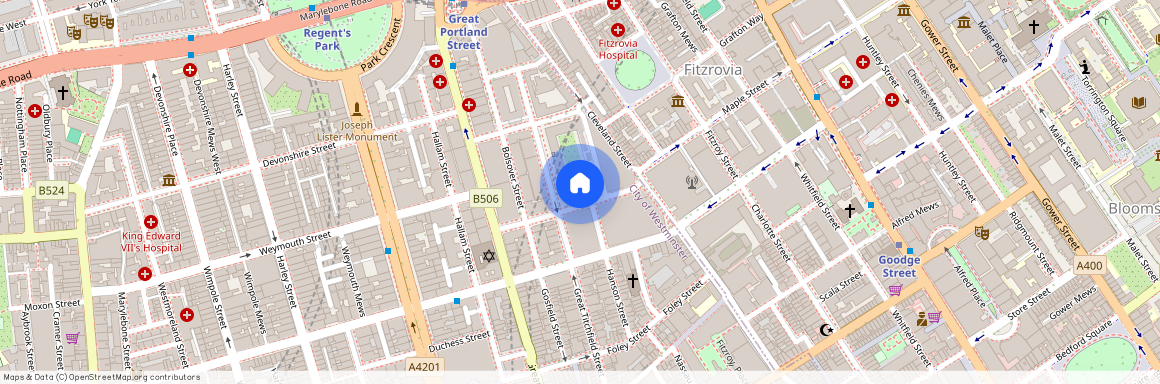 Clipstone Street, Fitzrovia, W1W