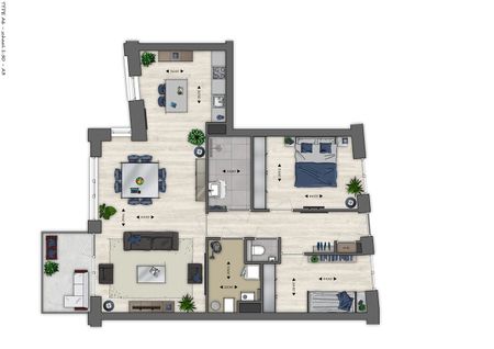 Appartement te huur: Mierloseweg 44-L 5707 AN Helmond - Foto 2