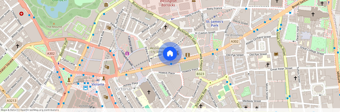 Kings Gate Walk, Victoria, SW1E