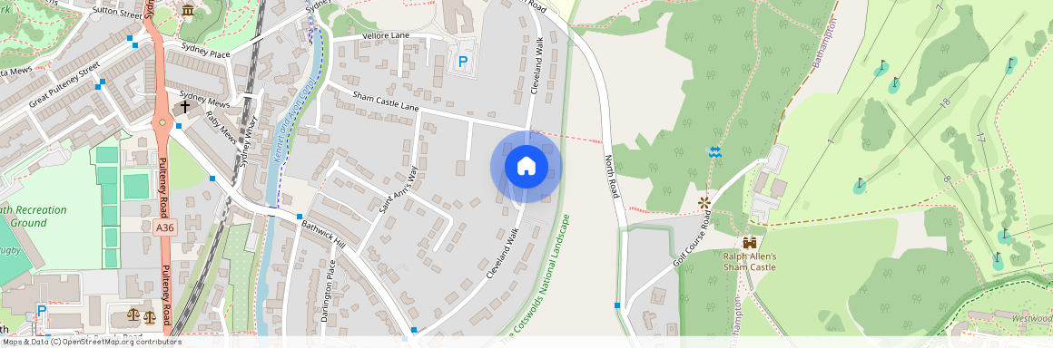 Cleveland Walk, Bath, Somerset, BA2