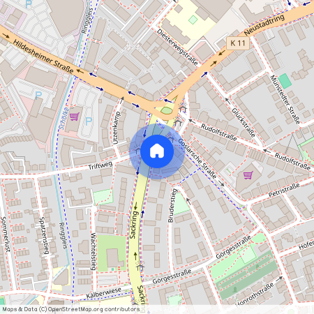 Sackring 40, 38118 Braunschweig OT Westliches Ringgebiet