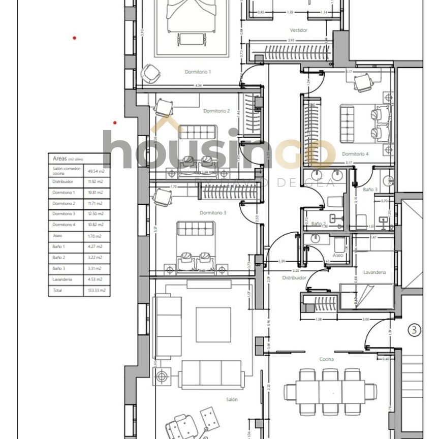 Flat for rent in Madrid (Distrito Salamanca) - Photo 2