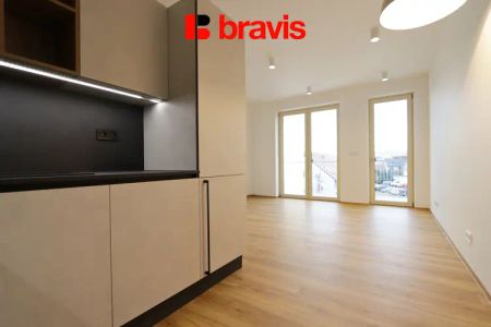 Pronájem bytu 2+kk, ulice Sušilovo náměstí, Rousínov, lodžie, novostavba, nízkoenergetický dům, možnost parkování - Fotografie 3