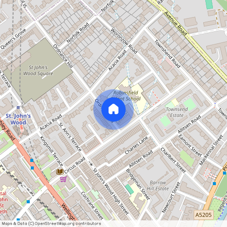 Ordnance Hill, NW8, London