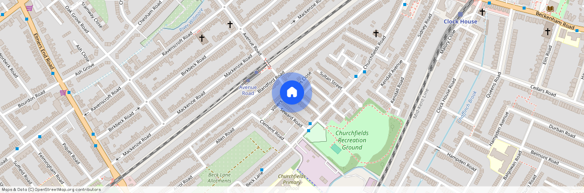 Villiers Road, Beckenham