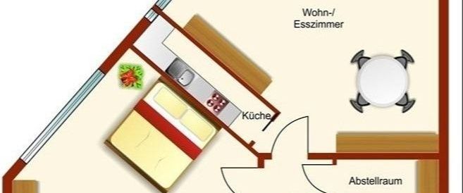 Sehr schöne und gut aufgeteilte renovierte 2,5 Zimmer Wohnung im Zentrum von Leonberg! - Photo 1