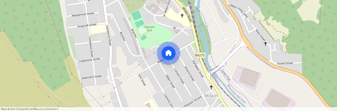 Bailey Street, Mountain Ash, Rhondda Cynon Taf, CF45