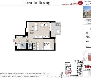 Ertbezug - 2-Zimmerwohnung mit Top Grundriss und Balkon | Fertigste... - Foto 5