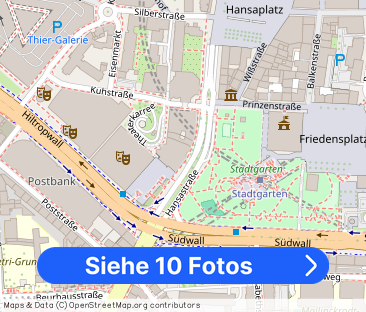 1,5 Zimmer-Apartment – Aufzug – Innenstadtkern – Theater Dortmund - Foto 1