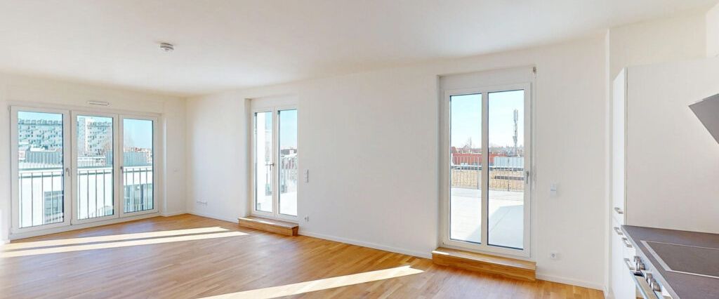 Stilvolles Penthouse-Apartment: Exklusive 4-Zimmer-Wohnung mit Dachterrasse und Einbauküche - Foto 1