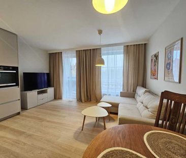 Gustownie umeblowane 2pok. w Centrum z balkonem - Photo 1