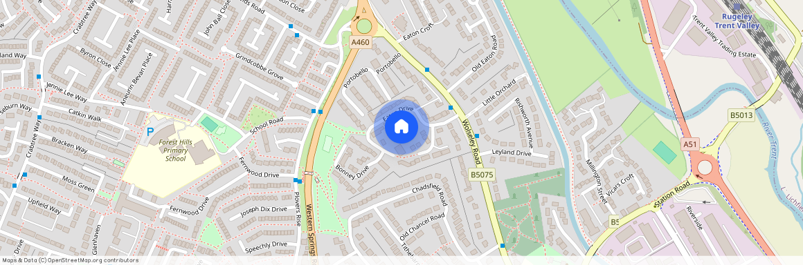 Eaton Drive, Rugeley, Staffordshire, WS15