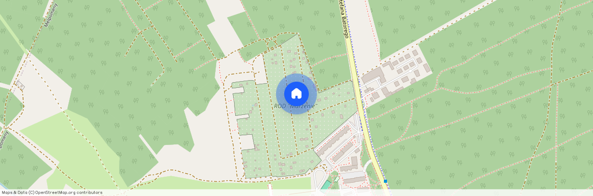 ul. Stefana Batorego, Centrum, Zielona Góra, lubuskie