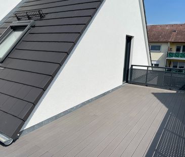 NEUBAU 2023! 2-Zimmer-Wohnung mit Dachterrasse und Einbauküche in F... - Photo 4