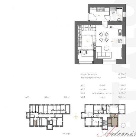Pronájem bytu 2+kk 48 m² - Photo 5