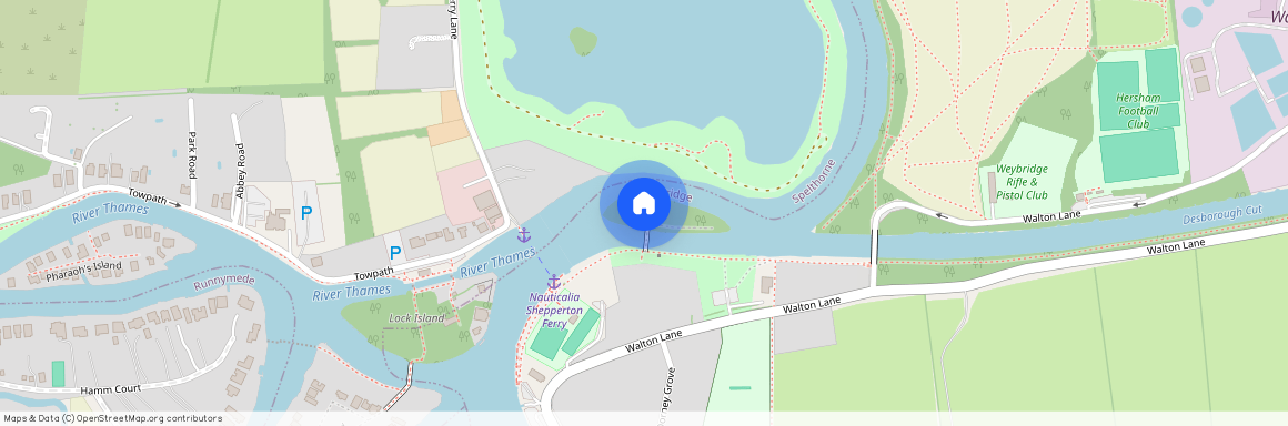 D'oyle Carte Island, Weybridge, KT13