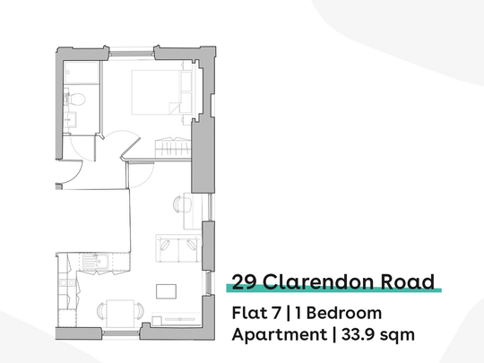 1 bedroom apartment to rent - Photo 1