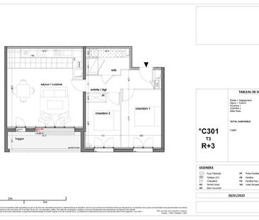 Location Appartement 3 pièces 62m² MERIGNAC 33700 - Photo 2