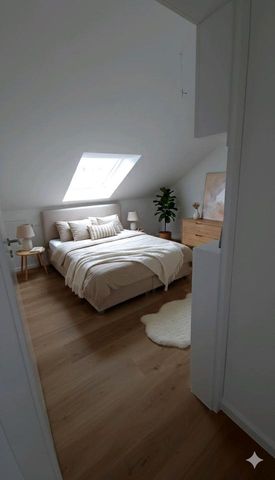 Erstbezug nach Sanierung, schöne Dachgeschosswohnung in Hochdorf - Foto 3