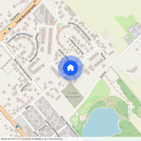 ul. Rolna, Tyniec, Kalisz, wielkopolskie